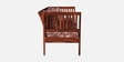 Radom Sheesham Wood 3 Seater Sofa In Honey Oak Finish