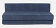 Rakeno Fabric 3 Seater (72x72) King Size Foldable Mattress in Blue Colour