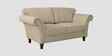 Rana Fabric 2 Seater Sofa in Cotton Beigen Color