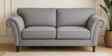 Rana Fabric 2 Seater Sofa in Dim Grey Color