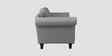 Rana Fabric 2 Seater Sofa in Dim Grey Color