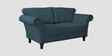 Rana Fabric 2 Seater Sofa in Sea Blue Color