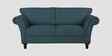 Rana Fabric 2 Seater Sofa in Sea Blue Color