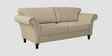 Rana Fabric 3 Seater Sofa in Cotton Beigen Color