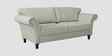Rana Fabric 3 Seater Sofa in Pearl White Color