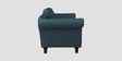 Rana Fabric 3 Seater Sofa in Sea Blue Color