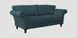 Rana Fabric 3 Seater Sofa in Sea Blue Color