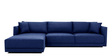 Northern Fabric Rhs 6 Seater Sectional Sofa In Royal Blue Colour