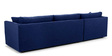 Northern Fabric Rhs 6 Seater Sectional Sofa In Royal Blue Colour