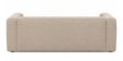  Diva 3 Seater Sofa With Lola Shell Fabric In Beige Colour
