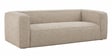  Diva 3 Seater Sofa With Lola Shell Fabric In Beige Colour