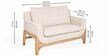 Raya Custom Wooden Upholstered  Sofa Set