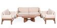 Raya Custom Wooden Upholstered  Sofa Set