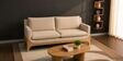 Raya Custom Wooden Upholstered 3 Seater Sofa Set In Beige Colour