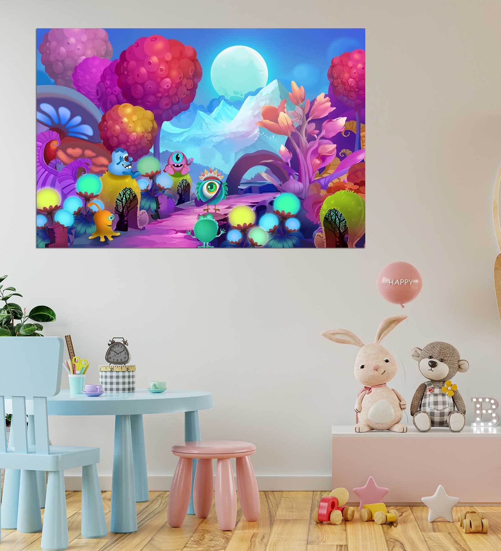Vinly Radha Krishna 24X36 Inches Adhesive Wall Poster