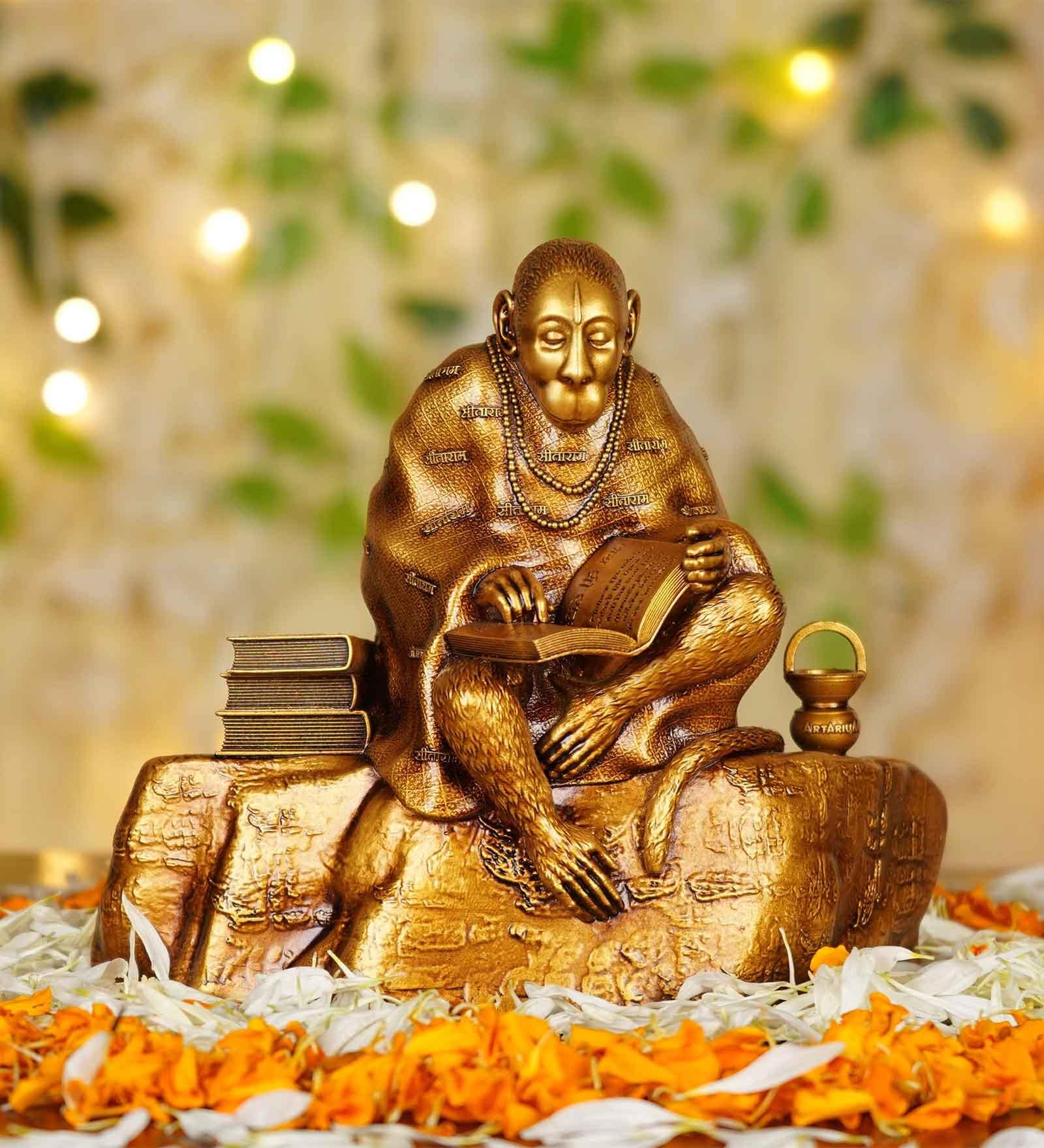 Ramayani
Hanuman Brown Resin  Idols