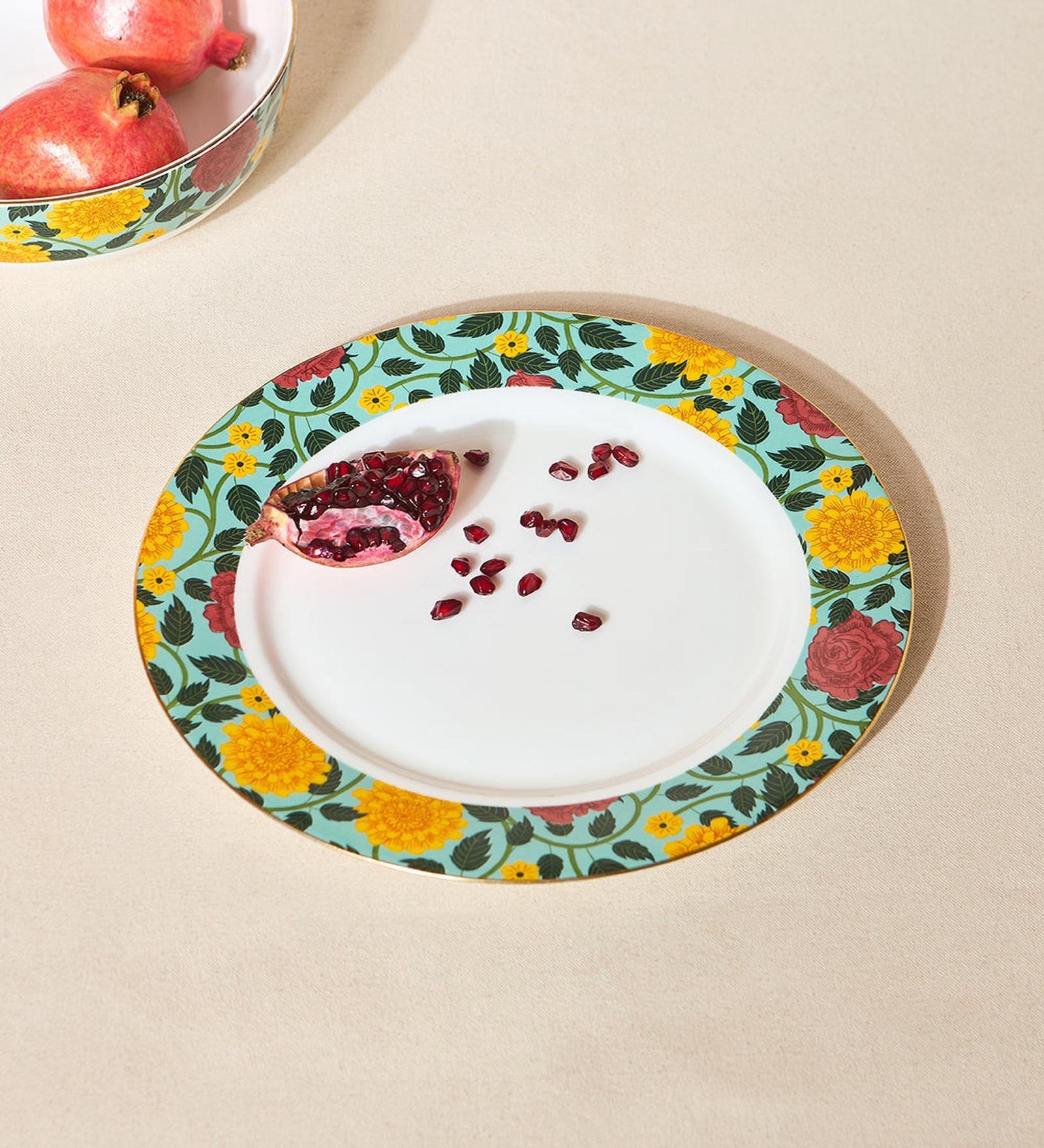 Rani Bagh Dinner Plate, 10"dia