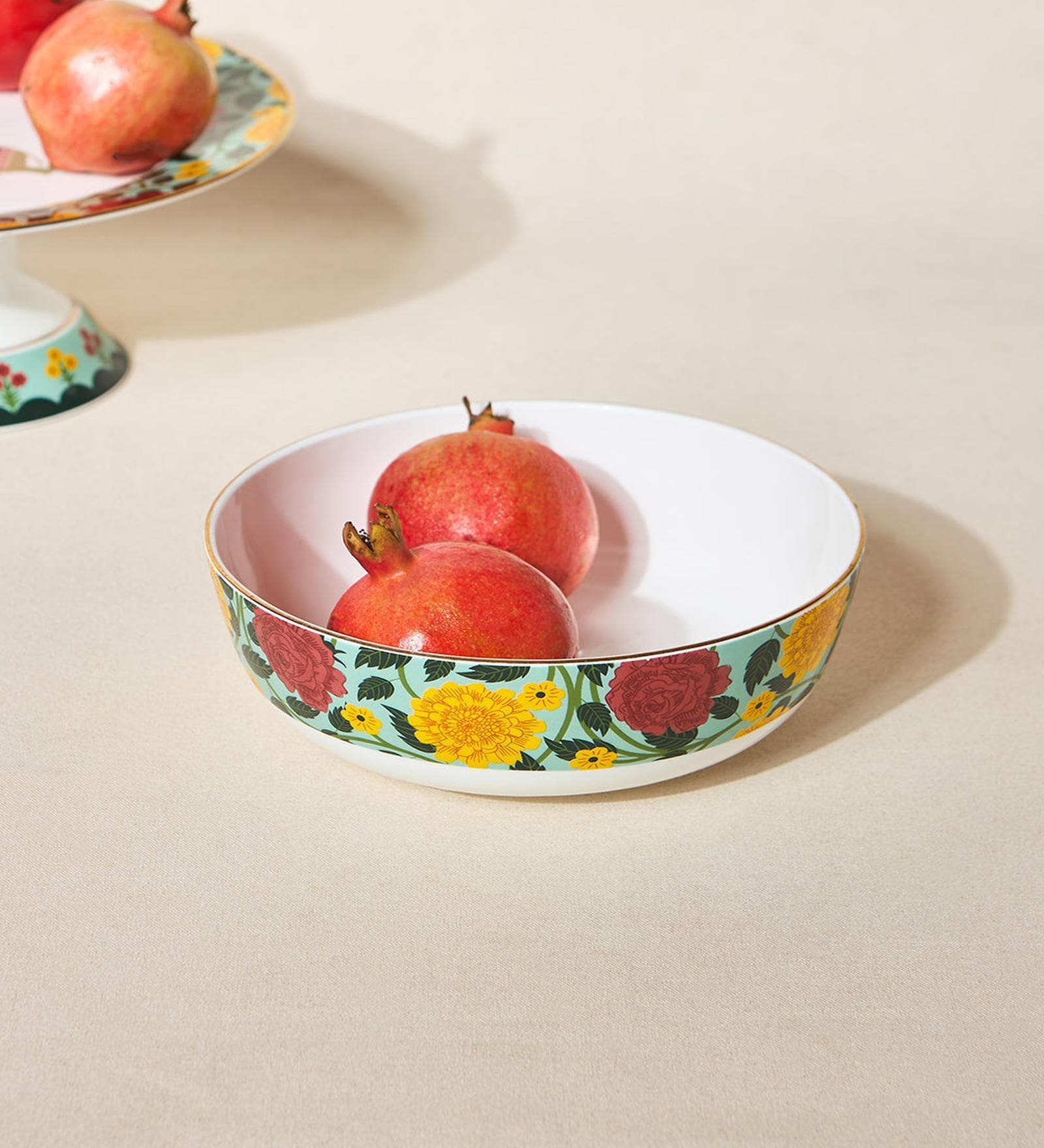 Rani Bagh Serving Bowl, 8" Dia
