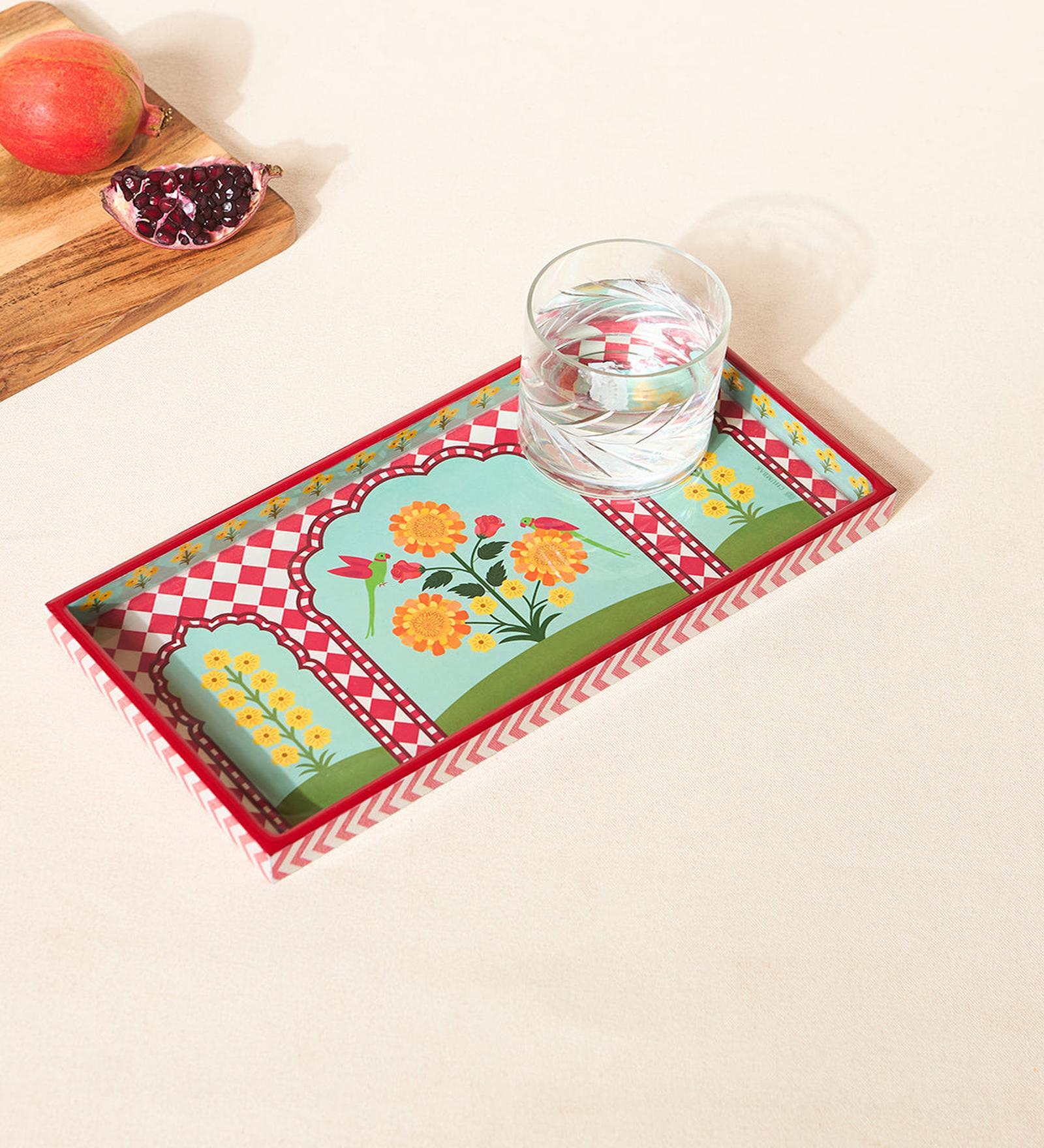 Rani Bagh Wooden Tray