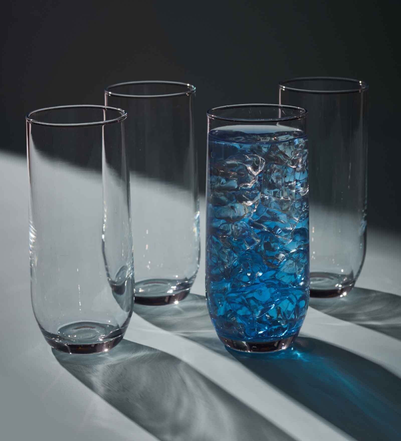 Ravenhead 41.296 Tulip Sleeve of 4 30ml Hiball Glasses, Multi-Colour