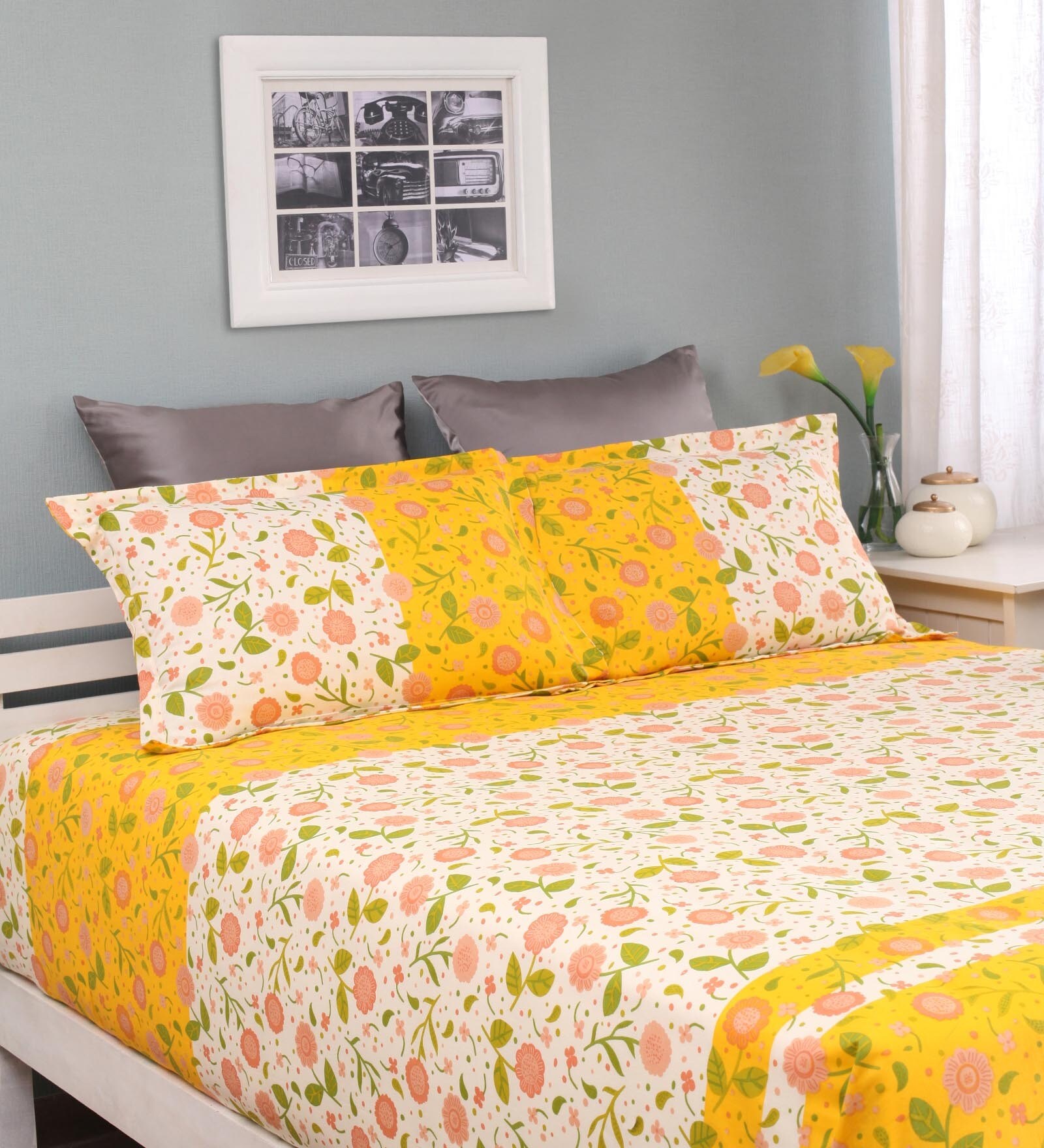 bed sheets queen size cotton