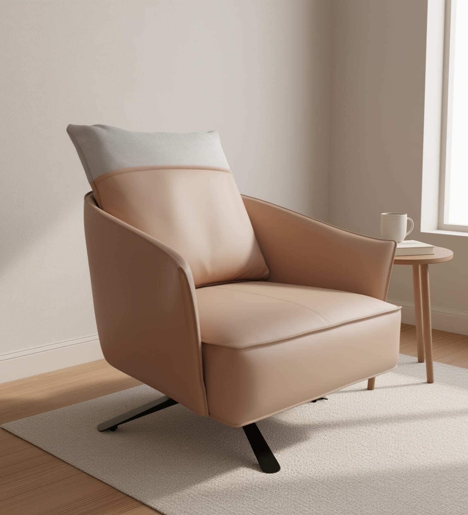 Raymande chair In Brown Colour Raymande chair In Brown Colour