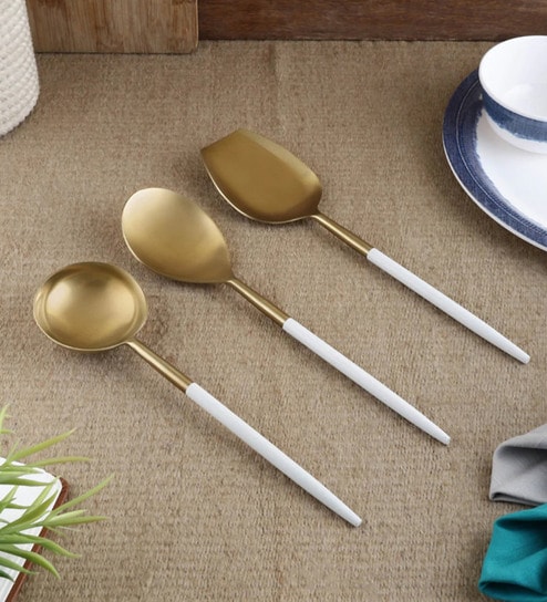 Buy Brown Cutlery for Home & Kitchen by VAREESHA Online