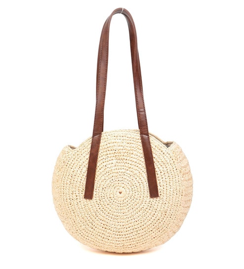 Raffia Tote Bag | Large Beach Bag | | Raffia Tote | Beach Bags For Women | Beach Tote Bag | Raffia Shoulder Bag | Straw Tote Bag (Design 01)