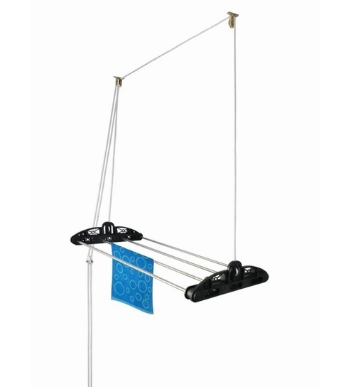 Buy Stainless Steel 4 Pipes 4 Ft Ceiling Mounted Clothes Drying