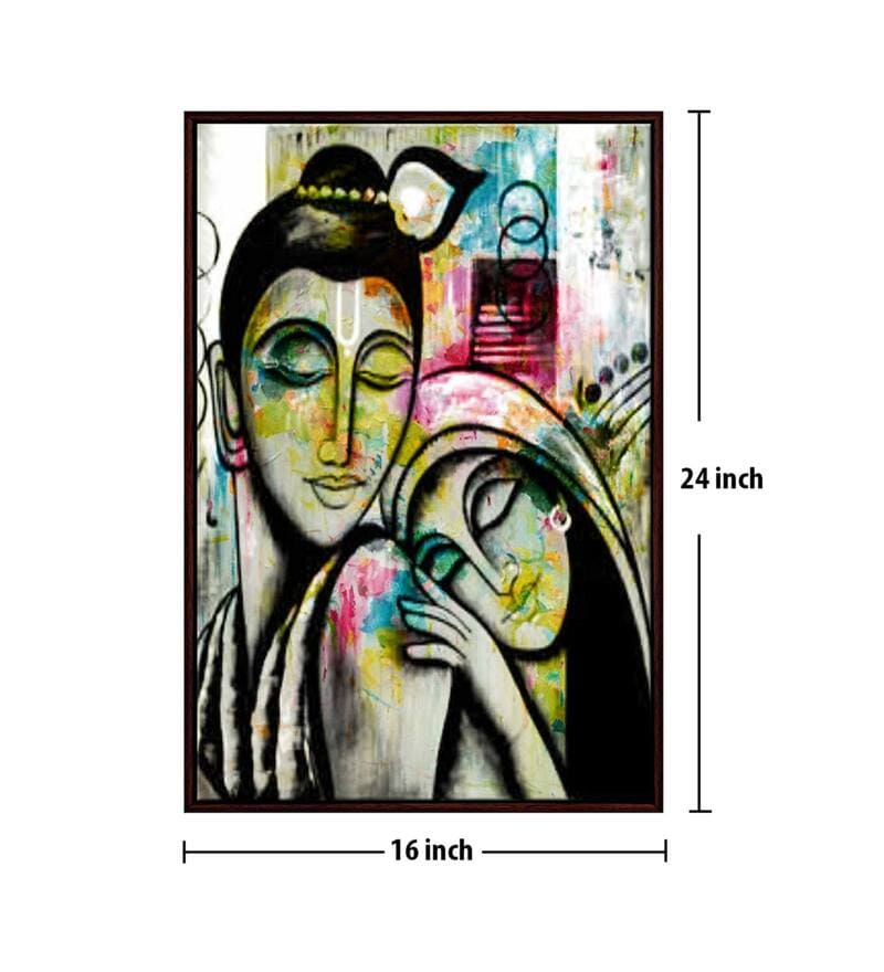 Modern Paintings Of Radha Krishna