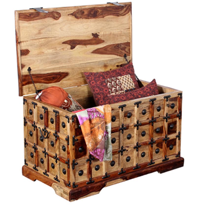 Buy Rajputana Decorative Storage Trunk Online Trunks