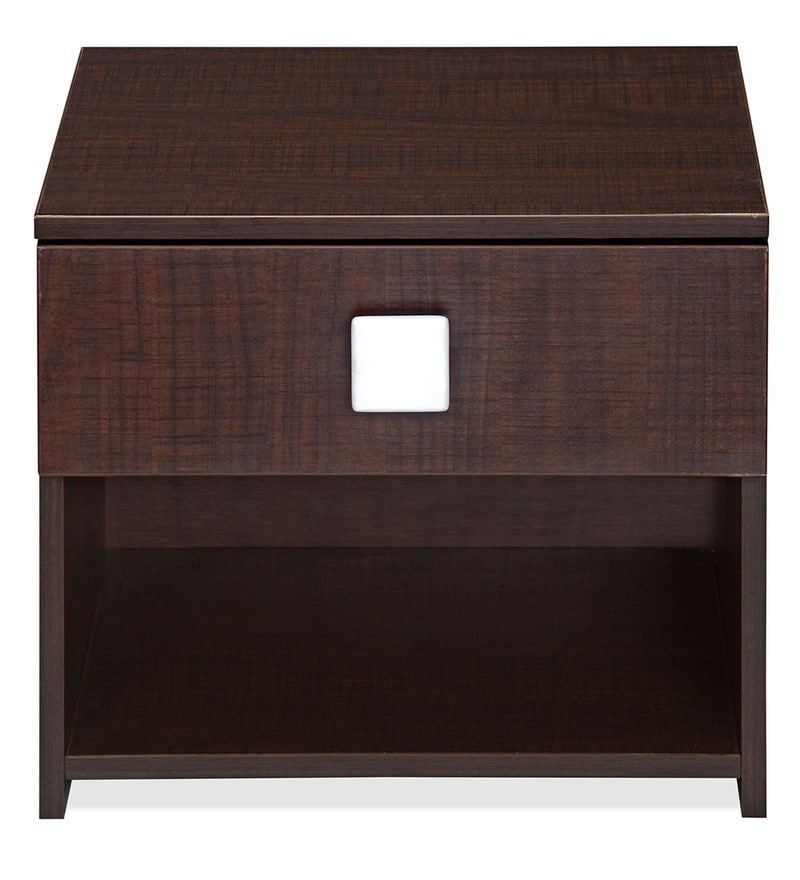 Buy Ranchi Night Stand in Brown Maple Finish By Nilkamal Online