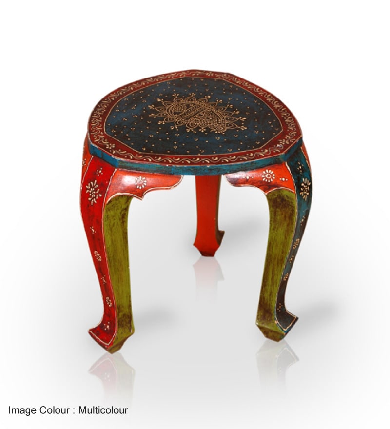 Buy Rangilo Rajasthan Decorated Center Table Online Indian Ethnic Tables Furniture
