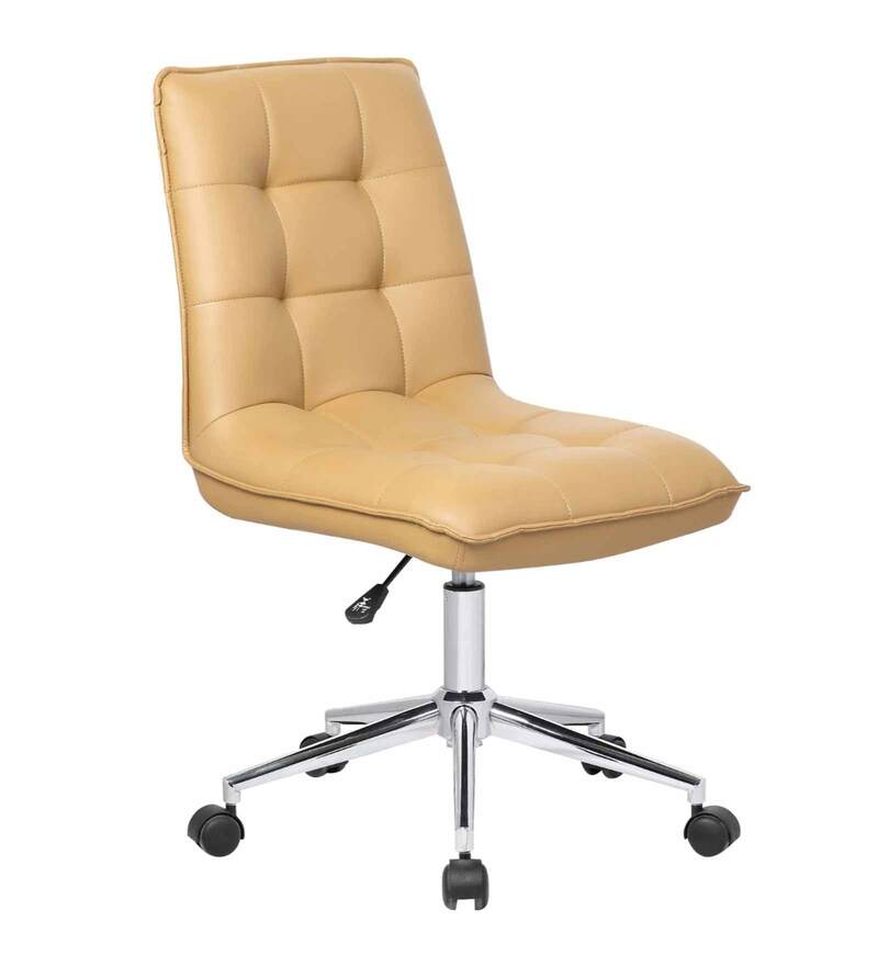 Buy Rawtenstall Low Back Executive Chair In Brown Colour By Furniturstation Online Mid Back