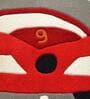 Multicolor Character Wool 3 ft x 5 ft Kids Carpet