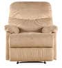Radcliffe One Seater Manual Recliner Sofa in Beige Colour