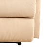 Radcliffe One Seater Manual Recliner Sofa in Beige Colour
