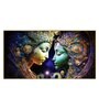 Radha Krishna Multicolour Canvas Art Print