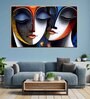 Couples Multicolour Canvas Art Print