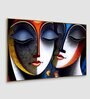 Couples Multicolour Canvas Art Print
