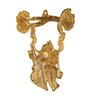 Radha Krishna Gold Aluminium Religious Symbols
