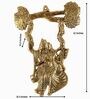 Radha Krishna Gold Aluminium Religious Symbols