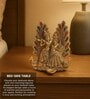 (1Pc) Gold Metal Radha Krishna Idol & Figurine For Home Temple