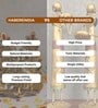 (1Pc) Gold Metal Radha Krishna Idol & Figurine For Home Temple