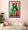 Radha Krishna Printed Canvas Art Print
