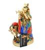 Radha Krishna with Cow Gemstone Showpiece