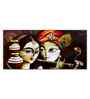 Radha Krishna With Flute Canvas Wall Painting