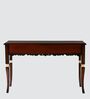 Radiance Solid Wood Console Table in Teak Colour