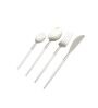 Radiant White Stainless Steel (Set of 4) Dining Cutlery Set