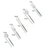 Radiant Multicolour Stainless Steel (Set of 5) Cutlery Set